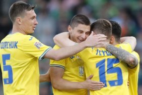 Сборная Украины победила Ирландию в стартовом поединке Лиги наций