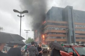 У московському бізнес-центрі «Гранд Сетунь Плаза» сталася пожежа