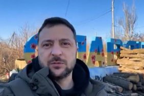 Зеленский на Донбассе записал видеопоздравление ВСУ  