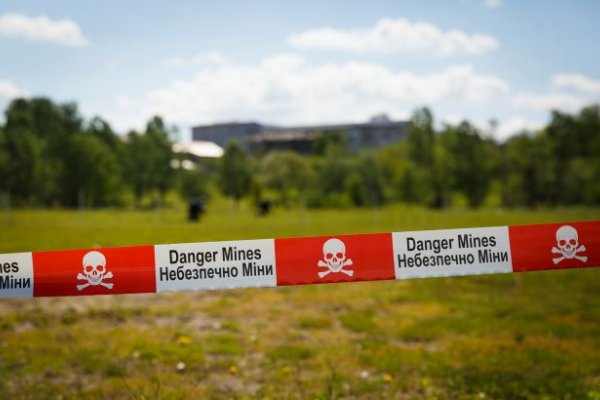 В Херсонской области на российской мине взорвался мужчина