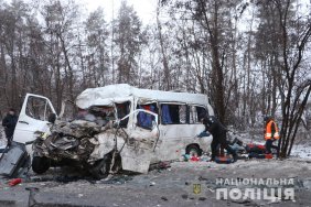 Accident near Chernihiv: police detain truck driver