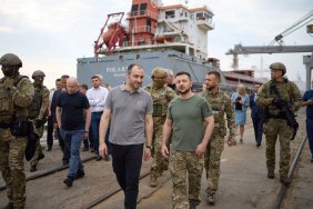 Volodymyr Zelensky arrived in Odesa