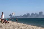 В оккупированном Крыму прогремели мощные взрывы в районе военного аэродрома