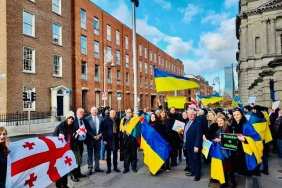 Діаспори країн світу вийшли на вулицю на підтримку України у Дубліні
