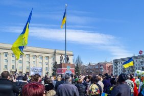 Residents of Kherson again came out to protest the Russian occupiers, the invaders opened fire on the people
