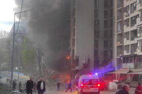 Ракетний удар окупантів по Києву: чотири людини госпіталізували