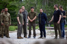Zelensky visited the forward positions of the Ukrainian army in the Mykolayiv region