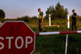 In Lithuania, at the border with Belarus, a record group of migrants was deployed since the beginning of the year