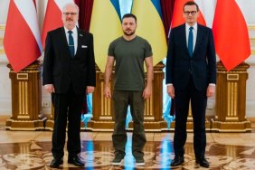 Zelenskiy met with the Prime Minister of Poland and the President of Latvia