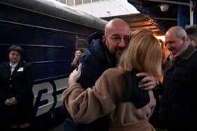 "I returned to Kyiv to discuss all areas of cooperation."  The head of the European Council came to Ukraine