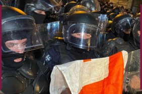 У Тбілісі під будівлею парламенту почалися зіткнення: поліція застосувала сльозогінний газ та водомет  