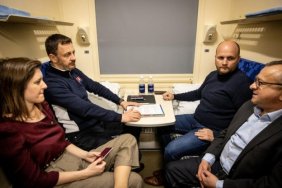 Прем'єри Словаччини, Словенії та Хорватії прибули до України на саміт з нагоди деокупації Бучі