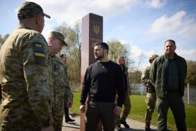 Zelenskyі visited the border with Belarus