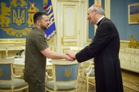 Зеленський зустрівся з представником Ватикану: обговорили українську формулу миру
