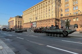 У Києві на Хрещатику влаштували виставку знищеної російської техніки