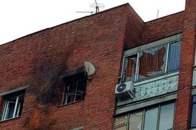 У Курську в РФ безпілотник потрапив у багатоквартирний будинок