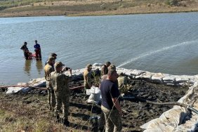 Missile fragments found in lake near Moldovan village