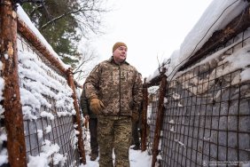The Armed Forces showed the construction of defense lines in the north of the country