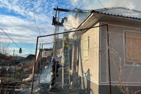 У Нікополі російський безпілотник влучив у житловий будинок