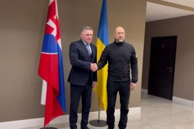 Прем'єр-міністр Словаччини Роберт Фіцо прибув до Ужгорода для зустрічі з Денисом Шмигалем