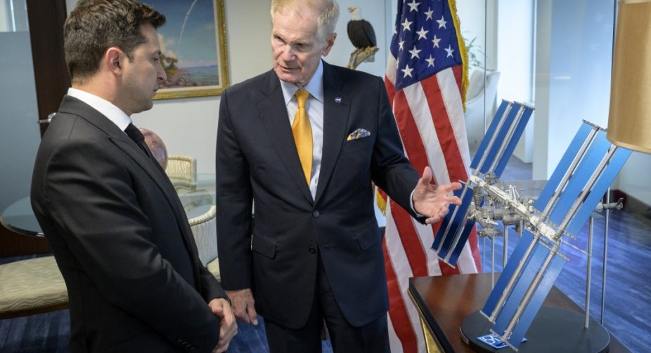 Volodymyr Zelenskyy and NASA Administrator Bill Nelson discussed cooperation in the space industry