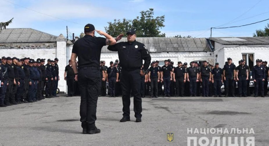 More than 800 law enforcement officers have already arrived in Uman on duty during the celebration of Rosh Hashanah