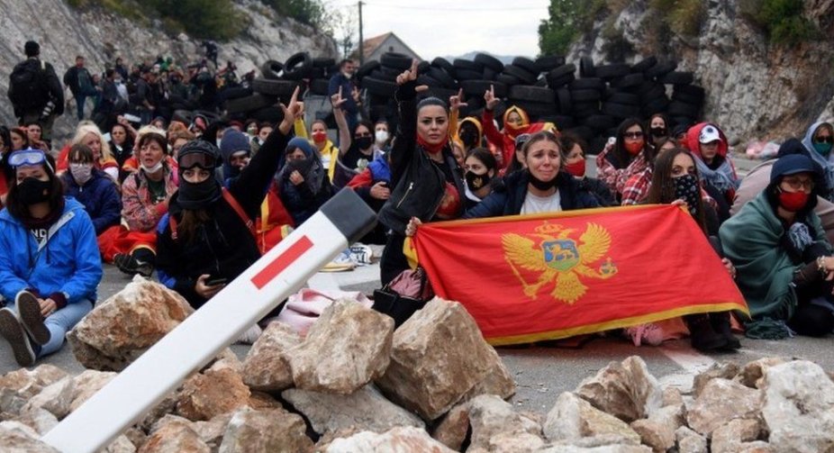 Протести в Чорногорії проти інтронізації сербського митрополита