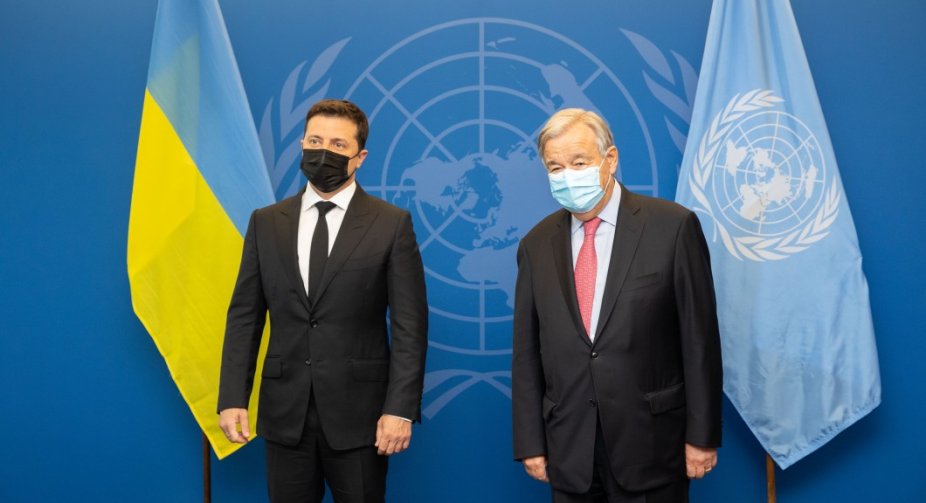 Президент України зустрівся з Генеральним секретарем ООН