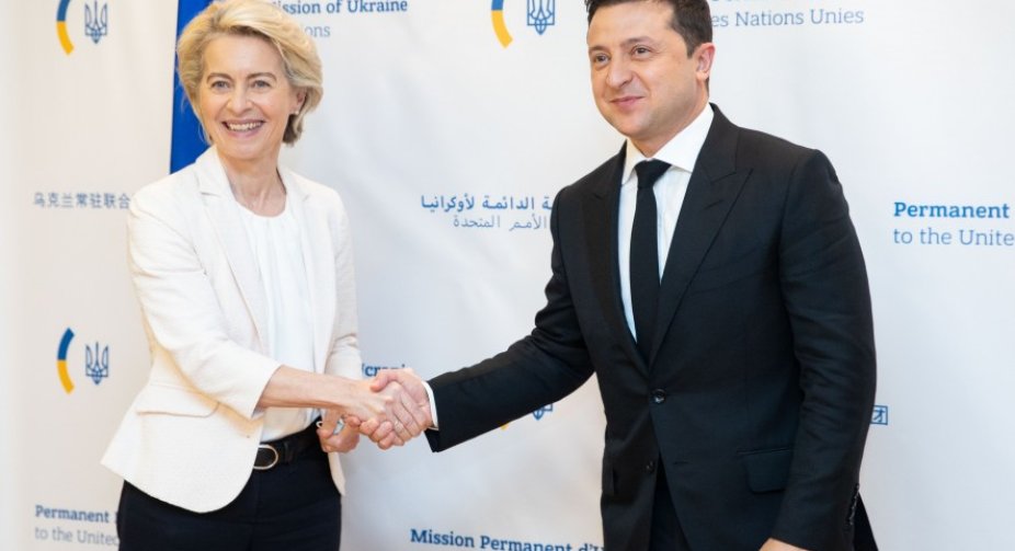 Володимир Зеленський в США провів зустріч з Президентом Європейської комісії Урсулою фон дер Ляйен