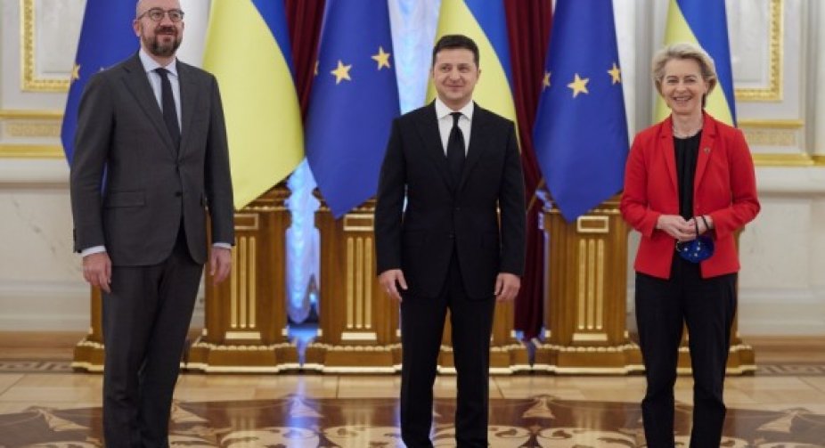 Володимир Зеленський взяв участь у саміті Україна-ЄС