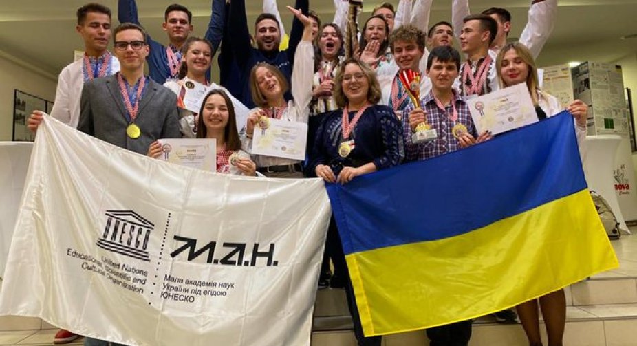 Учні МАН України завоювали 18 медалей на міжнародному інноваційному шоу "INOVA-2021" у Хорватії