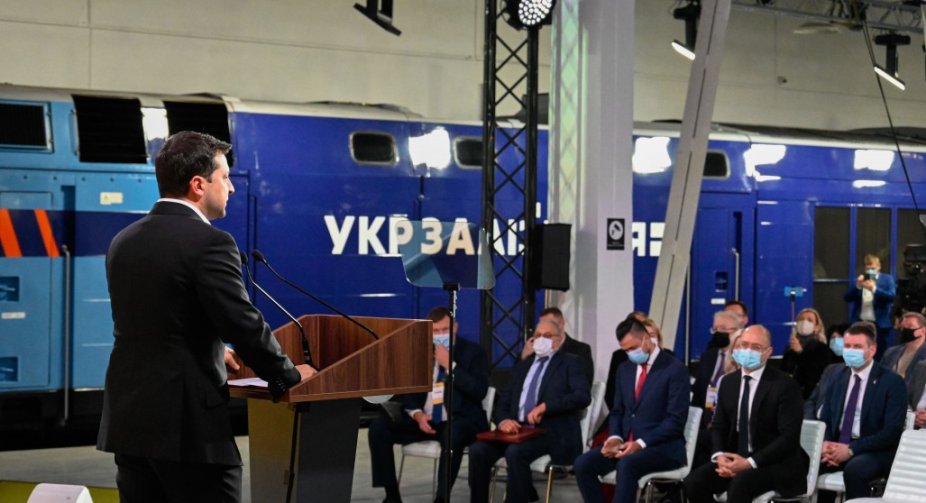 Сьогодні стартує такий важливий напрямок "Великого будівництва" – нова українська залізниця - Володимир Зеленський
