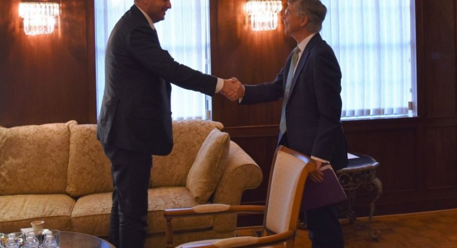 Andrei Yermak had a meeting with the Political Director of the Great Britain Ministry of Defense and the Vice President of the U.S. Institute of Peace