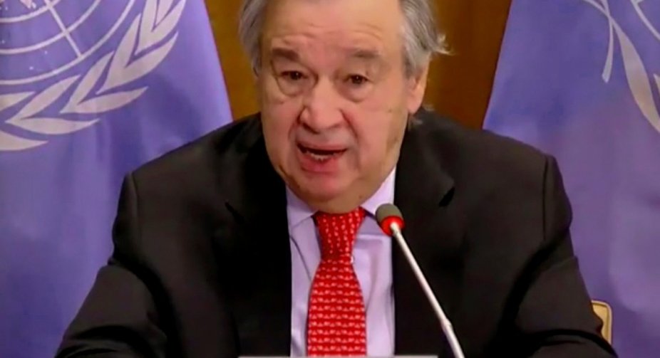 UN secretary general calls on wealthy nations to ensure vaccines are distributed fairly across the globe