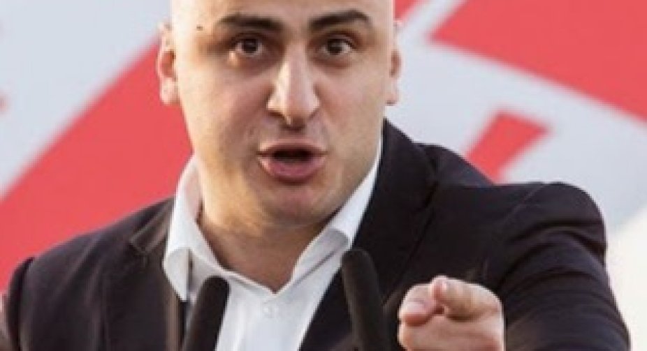 Chairman of the United National Movement Nika Melia was sentenced to imprisonment