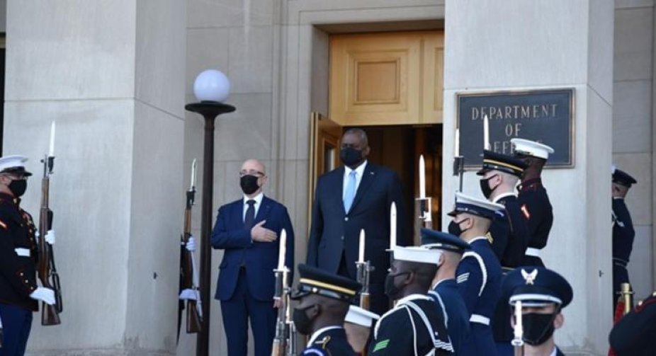 Reznikov met with the head of the Pentagon
