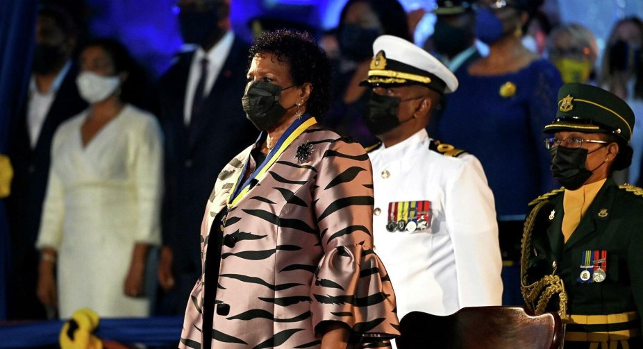 Barbados emerged from the British monarchy