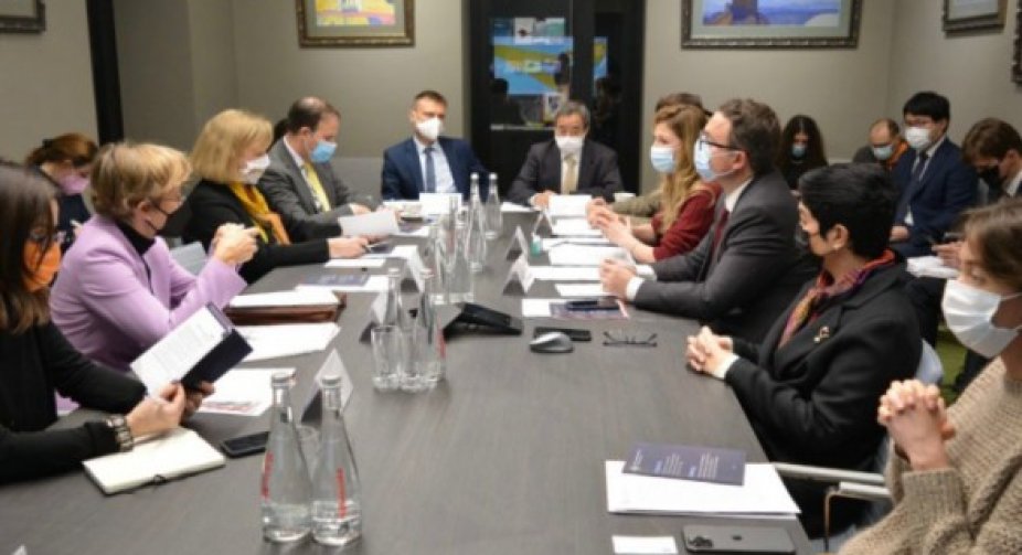 Джапарова поінформувала послів країн “Групи семи” та керівництво Місії ЄС щодо розвитку Кримської платформи