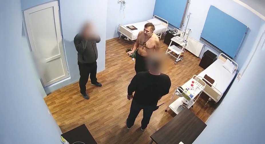 Georgian Ministry of Justice fined for publishing a video of Saakashvili in prison