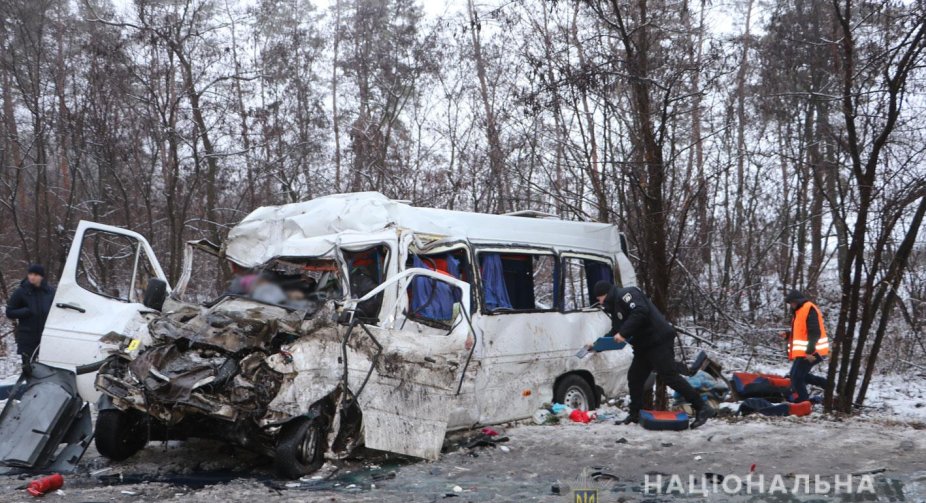 ДТП під Чернігівом: поліція затримала водія вантажівки