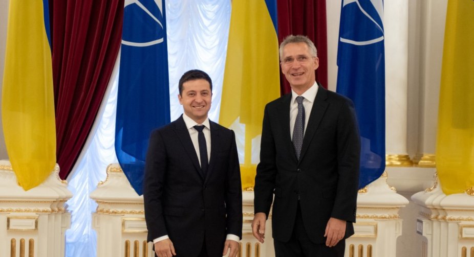 At the moment in Brussels there is a press conference of Volodymyr Zelensky and the head of NATO