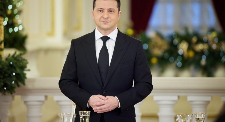 Володимир Зеленський привітав українців із Новим роком