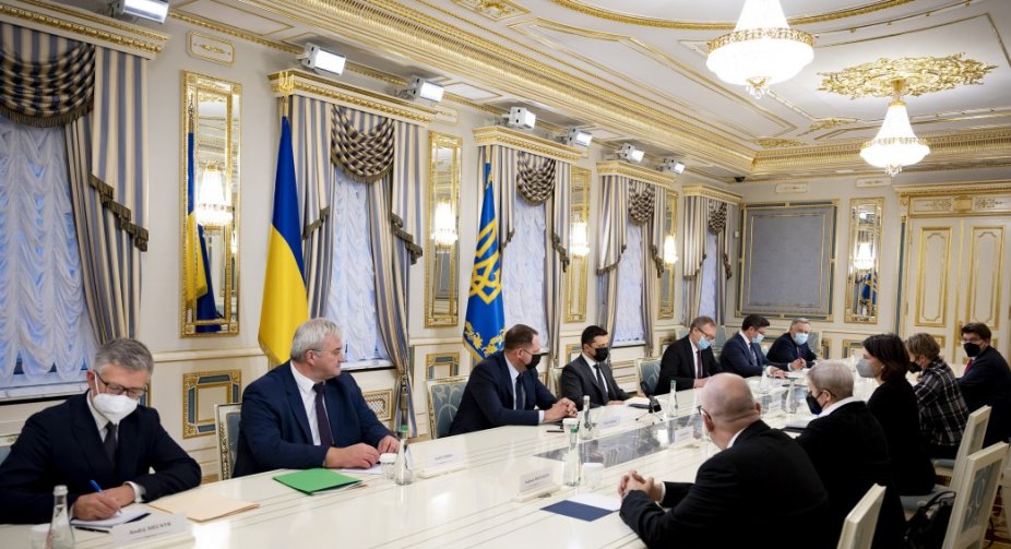 Ukrainian President met with German Foreign Minister