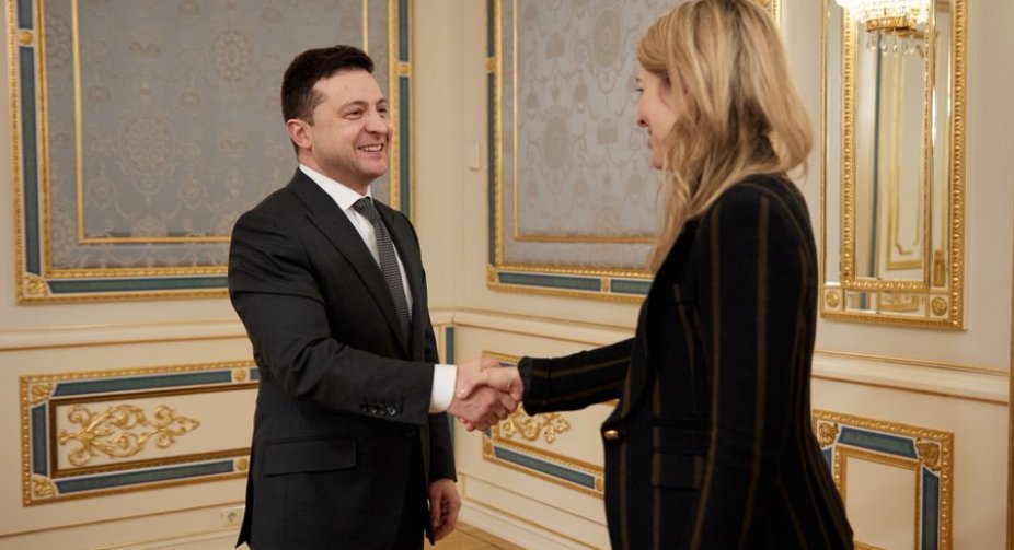 Глава МЗС Канади та Зеленський обговорили безпеку навколо України та ймовірні загрози