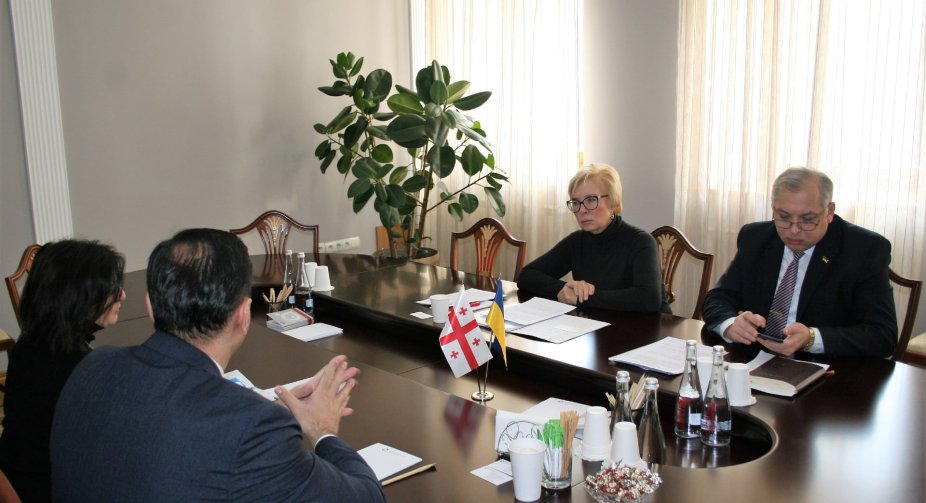 Денисова провела зустріч із депутатами Парламенту Грузії