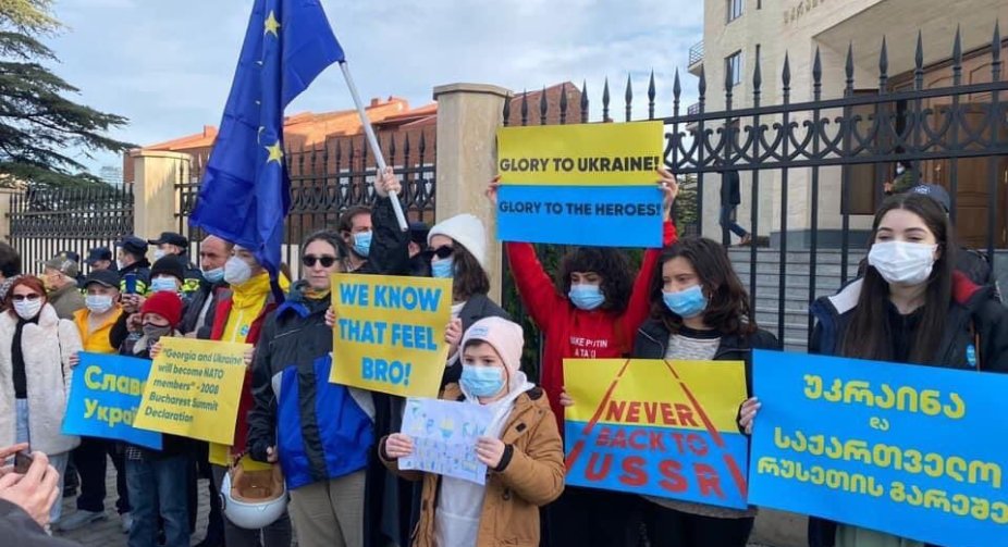 Мітинг на підтримку України в Тбілісі