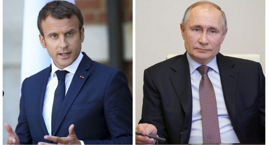 Путін та Макрон знову обговорили Україну