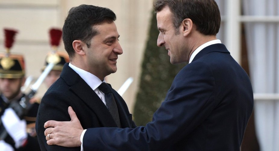 Tomorrow the president of France will be in Kiev. For the first time in 24 years
