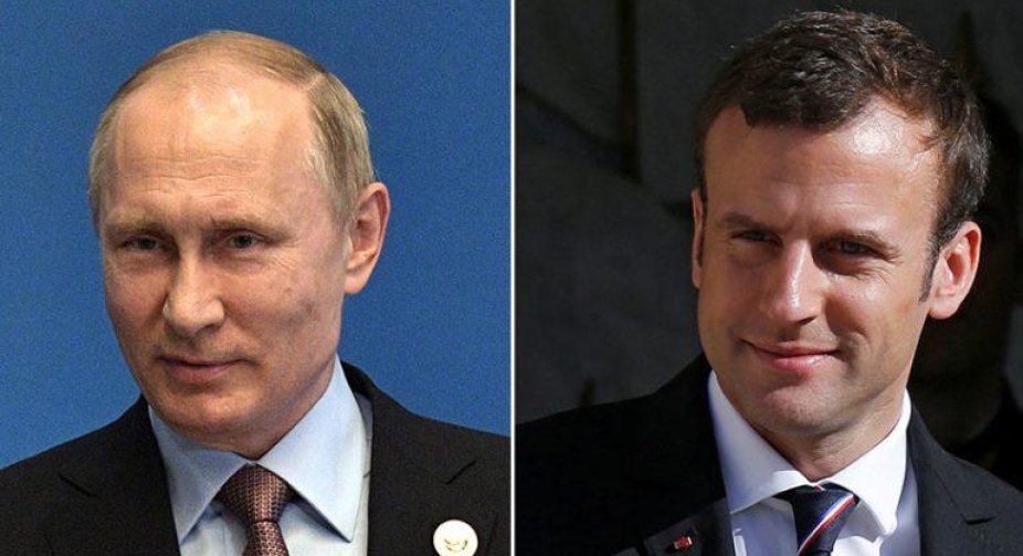 Макрон і Путін провели телефонну розмову: він тривав понад півтори години