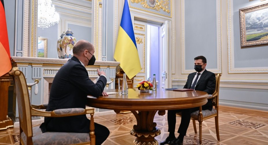 Глава держави розпочав зустріч із канцлером Німеччини